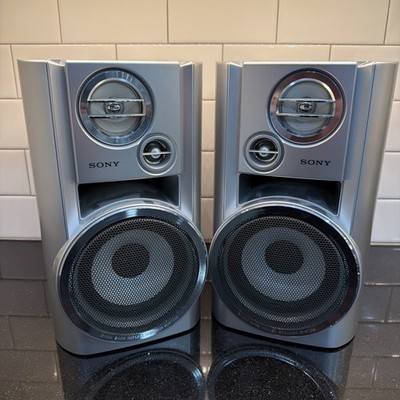Sony SS-CHP7 3-Way Bass Reflex Universal Bookshelf Speakers 6 Ohms