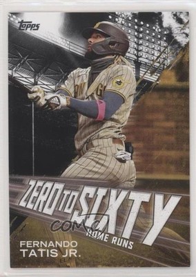 2021 Topps Zero to Sixty Black 243/299 Fernando Tatis Jr #ZTS-20 0c3