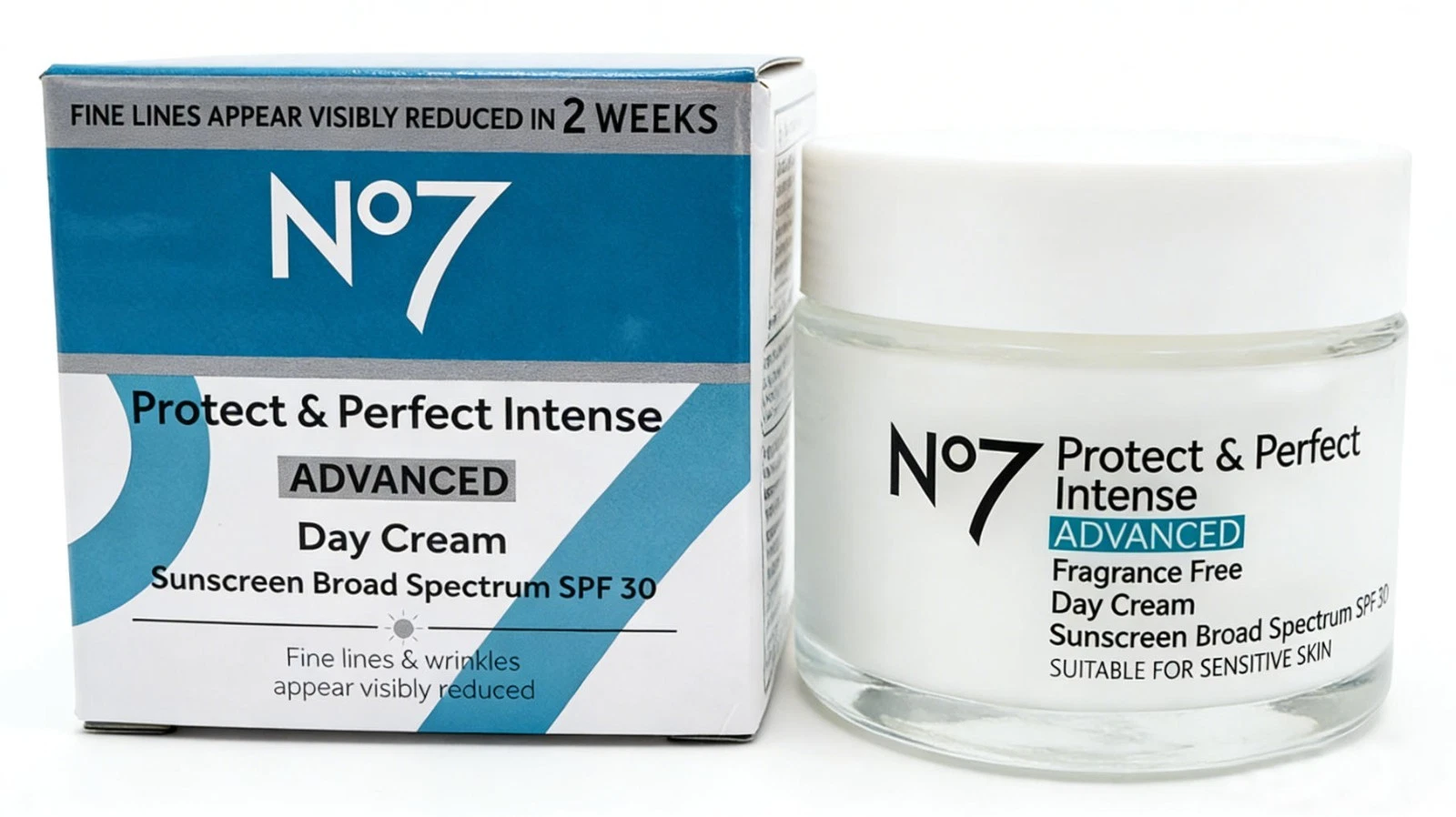 No7 Protect & Perfect Intense Advanced Day Cream SPF 30 50ML UK SELLER