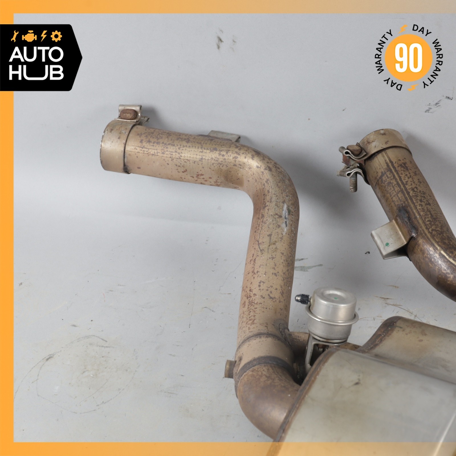 09-19 Maserati GranTurismo M145 4.7L Sport Exhaust Mufflers Tips Set of 2 OEM