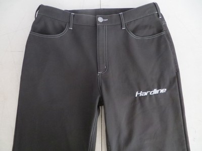 Hardline H2 Curling Pants Mens 36x27.5'' Black Performance Stretch Straight Leg