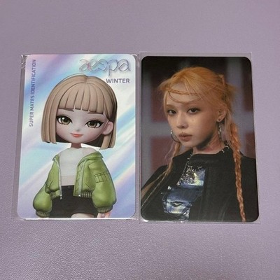 aespa Winter SuperMates Photocard Kpop PC Official Limited Rare