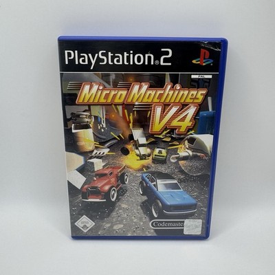 Micro Machines V4 Sony PlayStation 2 PS2 Spiel - Guter Zustand