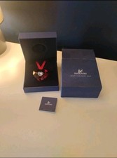 2005 Swarovski Crystal Heart Annual Ornament Valentine's Day Red 691019