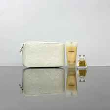 VERA WANG Women 3pc SET 4ml EDP Splash +25ml Shower Gel + Zippered Box (IBB5