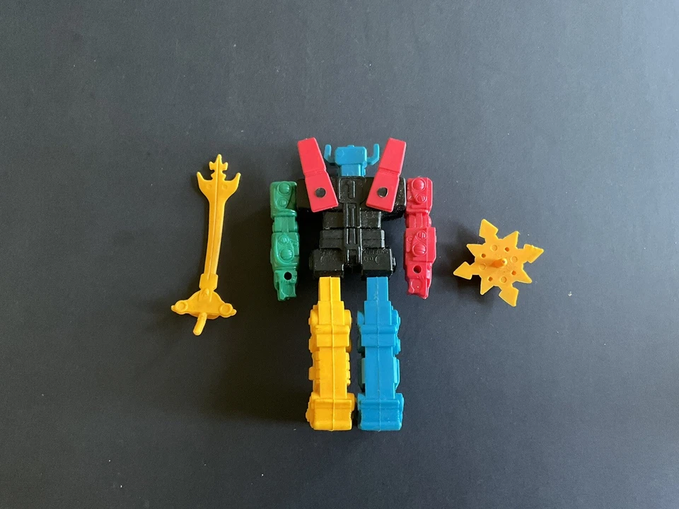 Lote de figuras de colección Voltron Lion Force Assembler LJN 1984 espada y escudo ACC. Foto 2 de 3