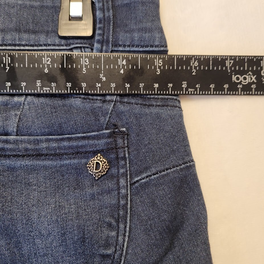 Democracy ABsolution Distressed Stretch Blue Jean… - image 13