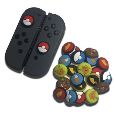 $20 Nintendo Switch Joycon Cap Grip Cover Accessory Bundle Gift