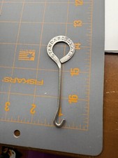 Vintage Standard Spats Shoe Button Hook Advertising Metal