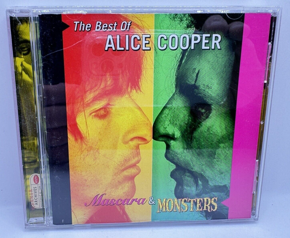 ALICE COOPER MASCARA & MONSTERS (THE BEST OF) CD 2001 WARNER/RHINO