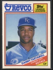 Danny Tartabull 1988 Topps Revco League Leaders #26  Kansas City Royals