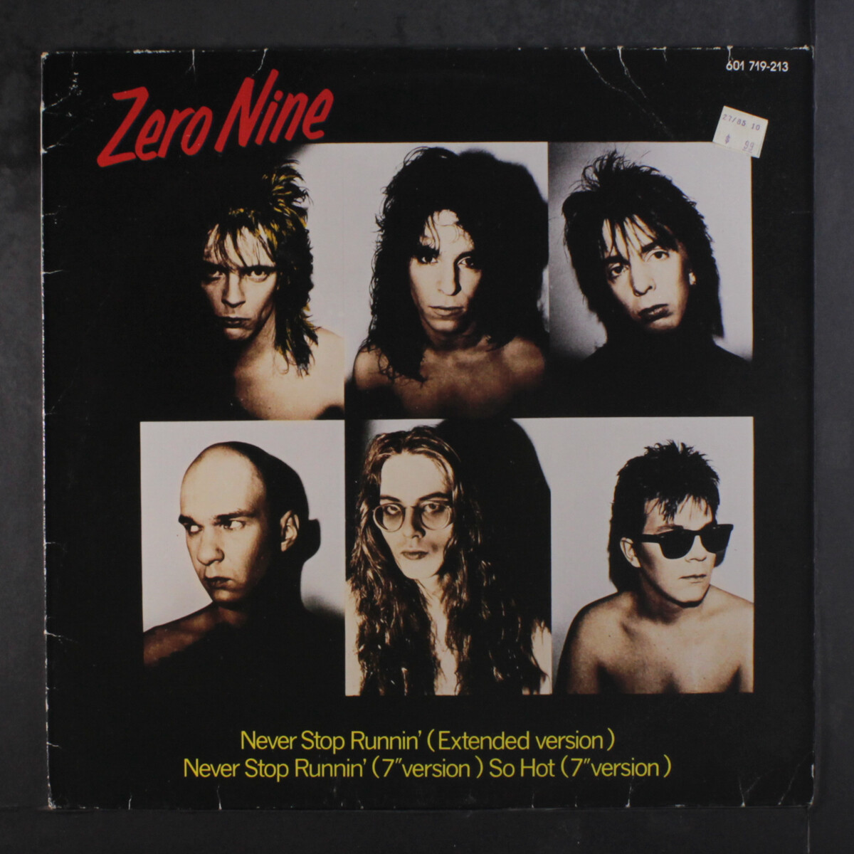 ZERO NINE: never stop runnin' Virgin 12