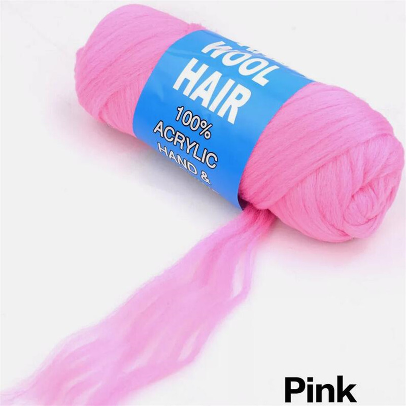 Brazilian Wool Hair Arylic Yarn for Braiding Weaving Twist B