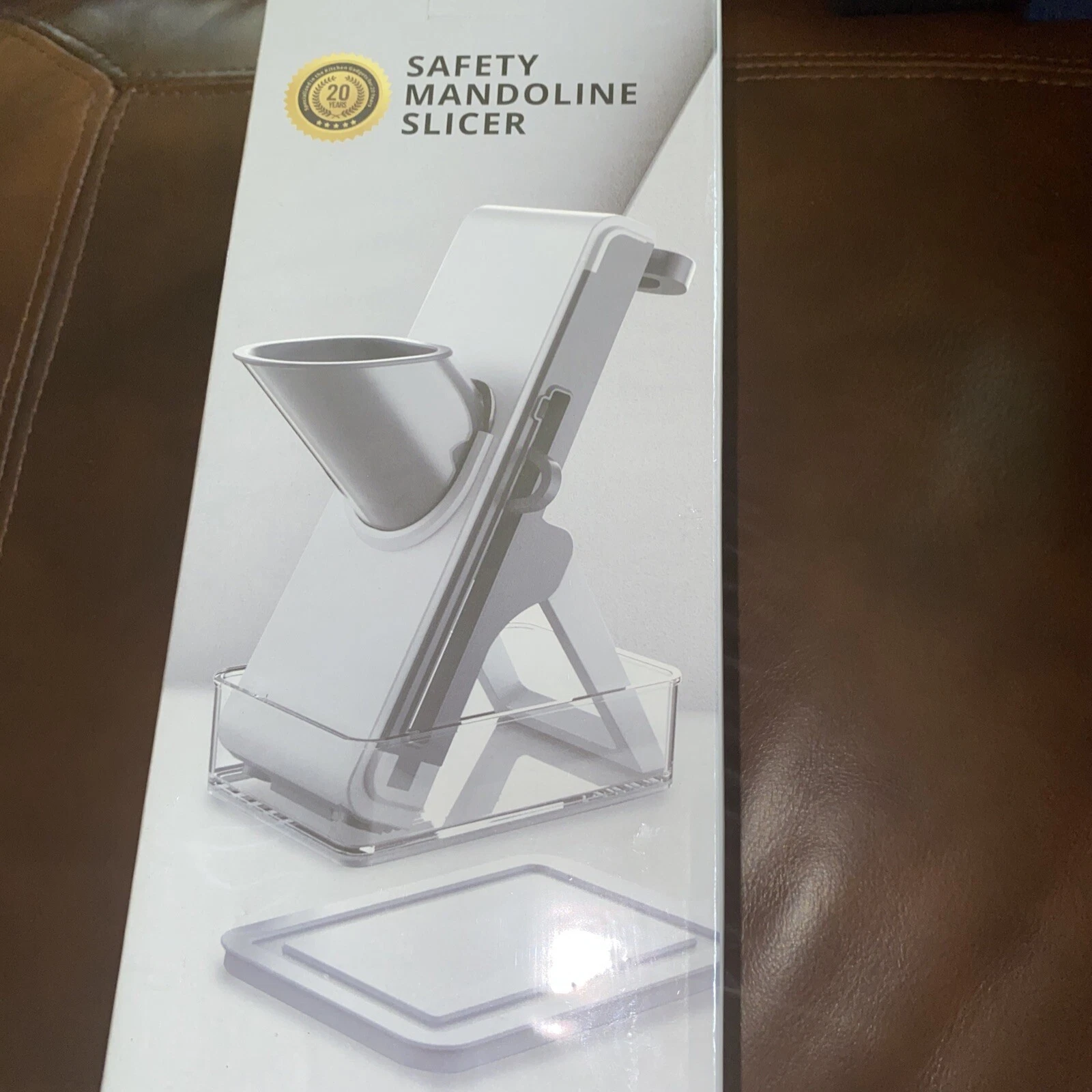 FACTORY SEALED - Safety Mandoline Slicer For Kitchen, Vegetable Slice Grate Chop
