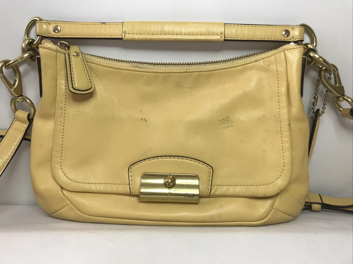 Yellow Coach Purse - Qty 1 - Michener Allen Auctioneering Ltd