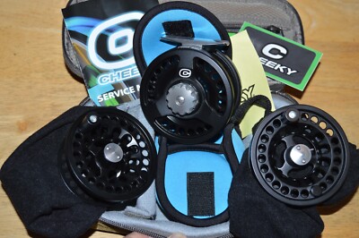 cheeky fly reels ebay cheeky fishing launch triple play fly reel spool bundle tyro 350 NEW