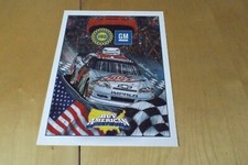 sam bass nascar print GM chevrolet impala car 88 22cms x 28cms