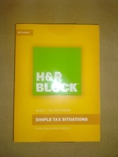 H R Block 2016 Federal Basic Simple Tax Software Windows and Mac New Sealed