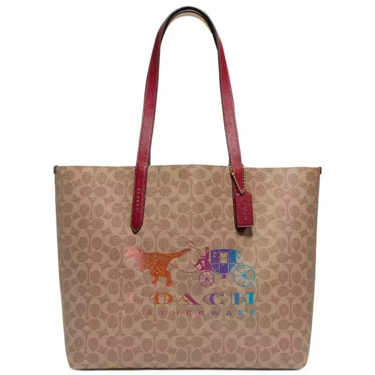 Coach rexy and carriage tote clearance