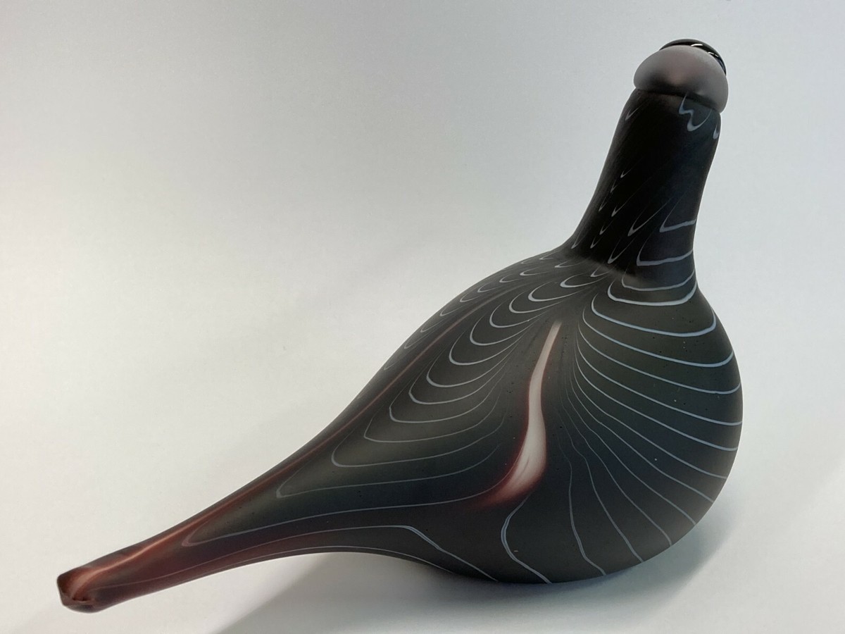 工芸品 Oiva Toikka Birds Burlush Curlew Oiva Toikka bird Curlew glass design Birds by Toikka Iittala