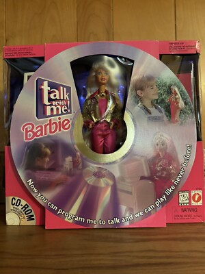 Talk with Me Barbie Doll and CD-ROM Set 1997 Mattel 17350