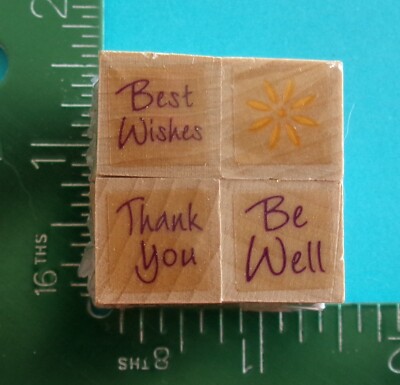 TINY THANK YOU Rubber Stamp by Hero Arts LL864 | eBay
