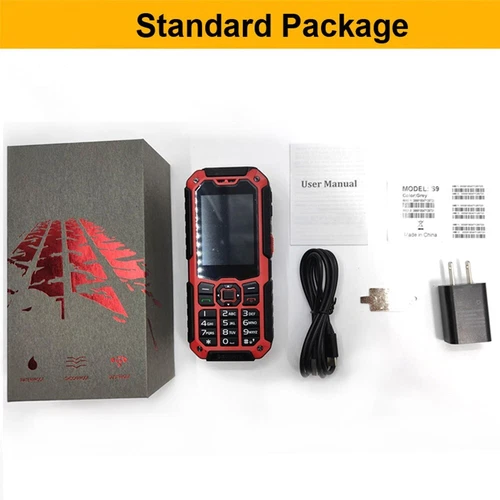 Sistema RTOS de radio en red ANYSECU S9 4G IP68 teléfono móvil real-ptt 2 piezas - Imagen 6 de 8