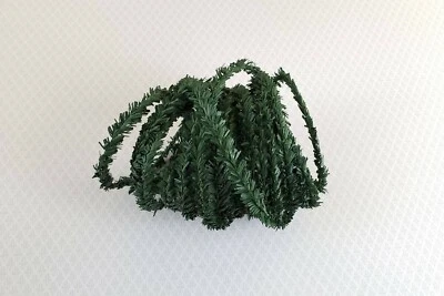 Dollhouse Miniature Christmas Garland Evergreen Trim Decorating Greenery 17'