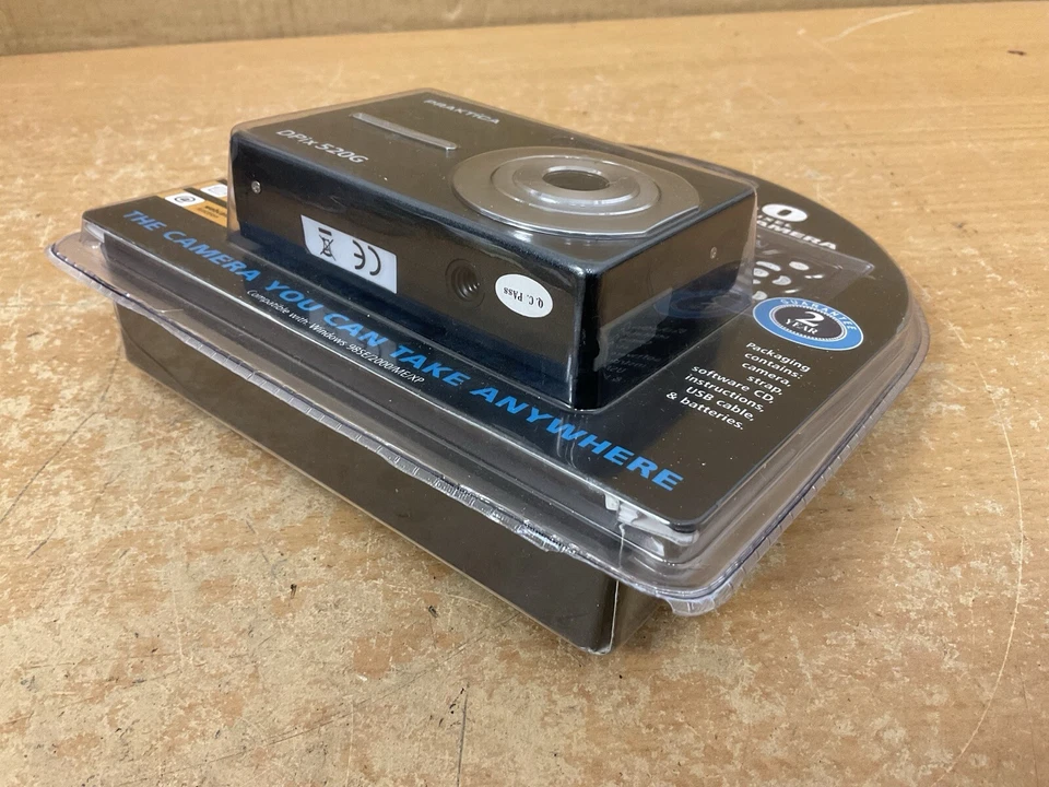 Cámara digital compacta Praxis Dpix 5201G 5 MP nueva sellada sin usar Foto 4 de 4