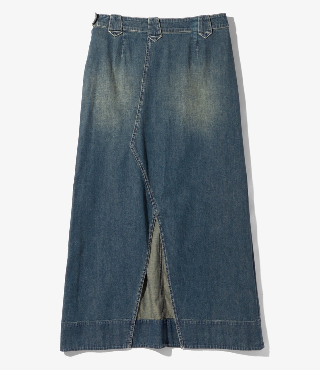 RHODOLIRION/ロドリリオン/Cowboy Skirt-Denim ASK availability First) RHODOLIRION Cowboy Skirt - Denim new