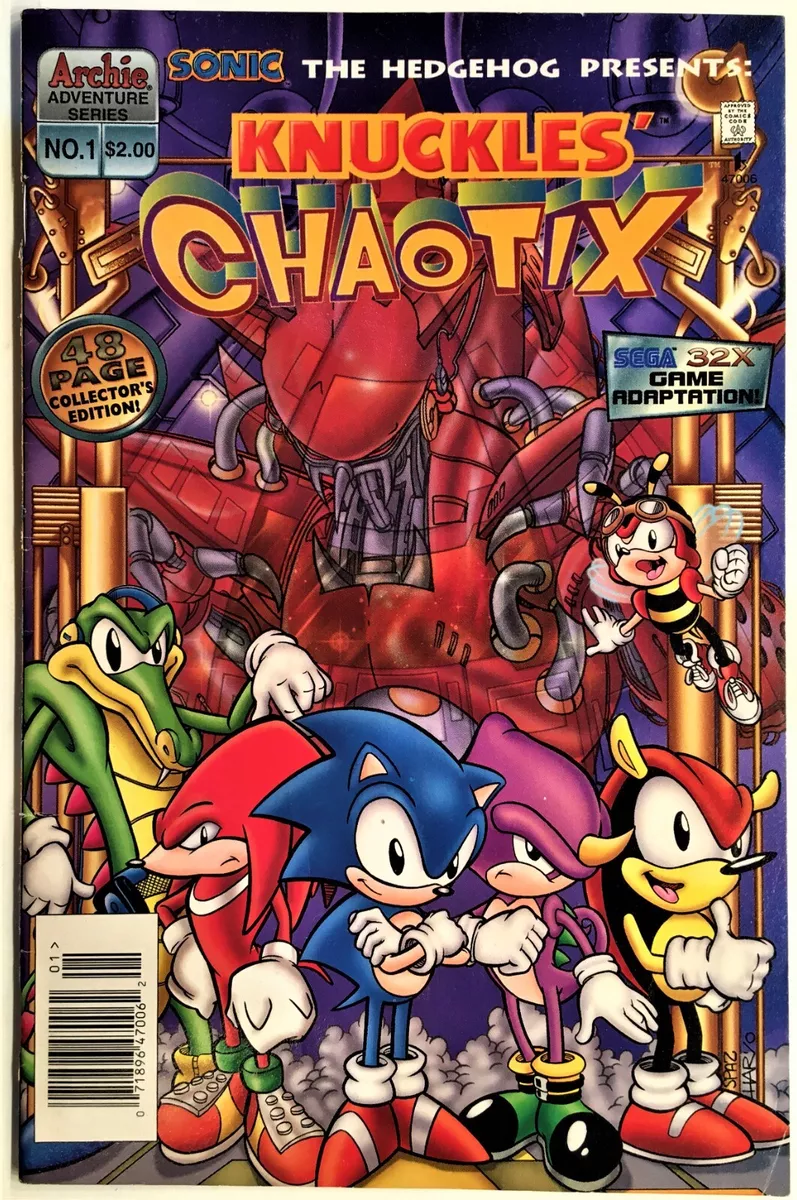 SONIC The HEDGEHOG SPECIAL 1996 #1 Comic Book CHAOTIX Bagged