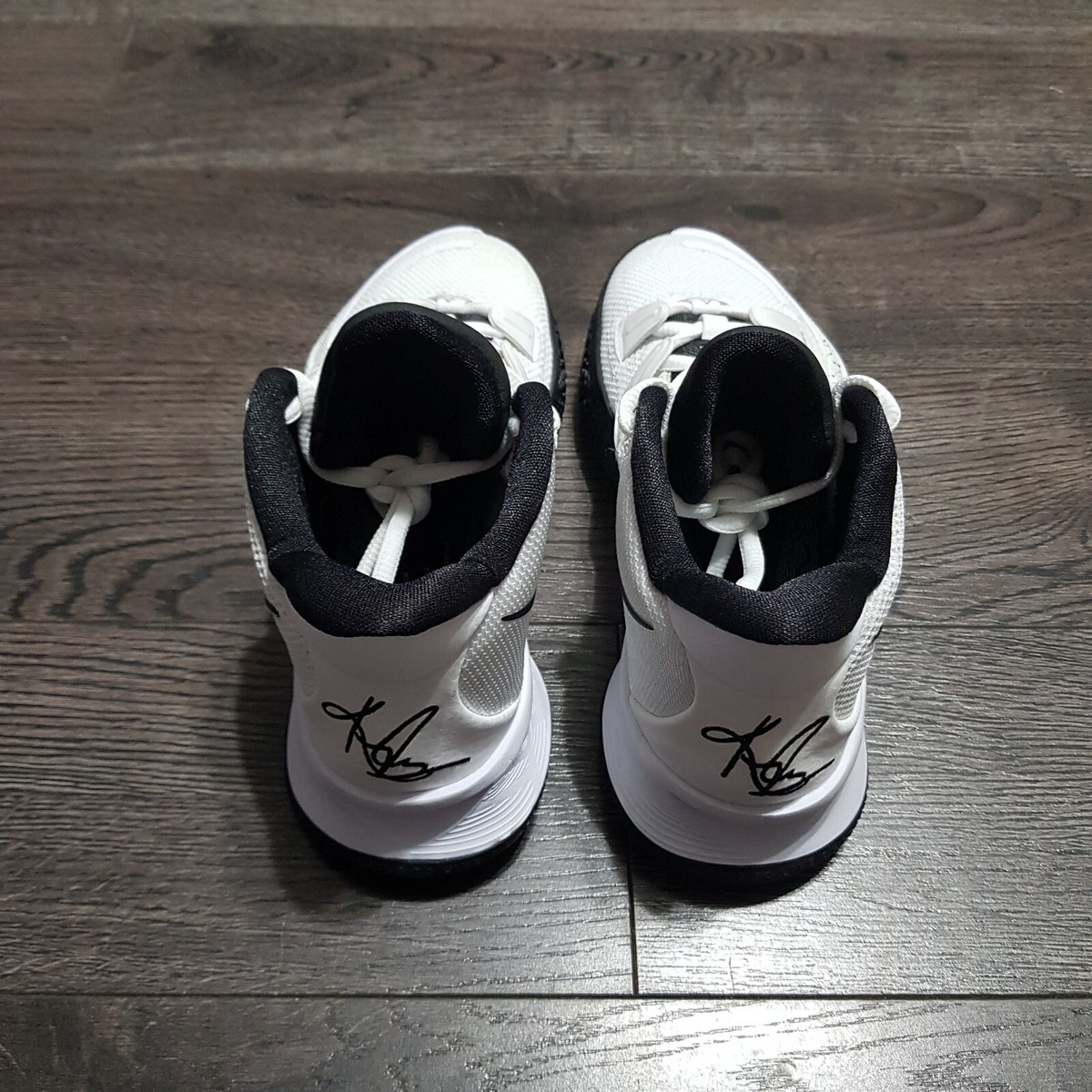 NIKE Kyrie 7 TB “White Black” Basketball Shoes Mens 4.5
