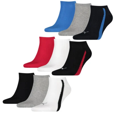 PUMA Homme Baskets Femme Chaussettes Sport Loisir Lifestyle 35-38 39-42 43-46 - Photo 1/3