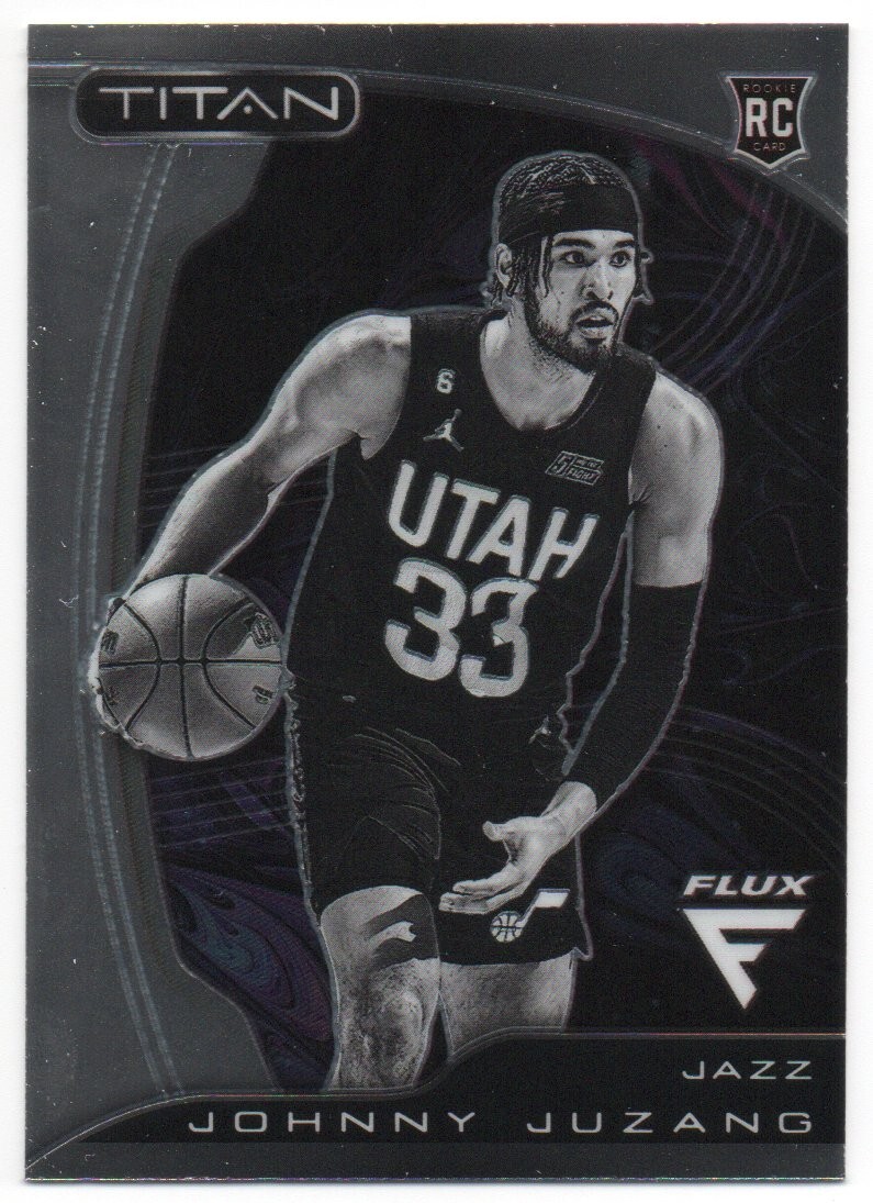 2022-23 Panini Flux Titan #53 Johnny Juzang RC Utah Jazz | eBay
