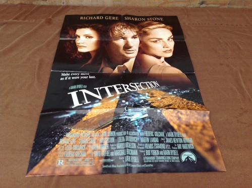 1994 Intersection Original Movie House Full Sheet Poster