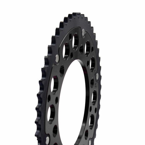 KKE 51T Rear Hybrid Sprocket Fit Honda CR125R CR250R CRF250R CRF250X 450X Black - Picture 6 of 12