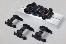 Viper HO Slot Car Parts - Tyco 440x2 Wide-Pan Hard Body Clips - 3 each - NEW !!!