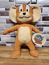 NEW Tom and Jerry - Jerry Mouse Soft Plush Toy Doll Figure by Toy Factory 12"