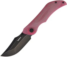 New VDK Knives Talisman Linerlock Red VDK023 RED JADE TALISMAN