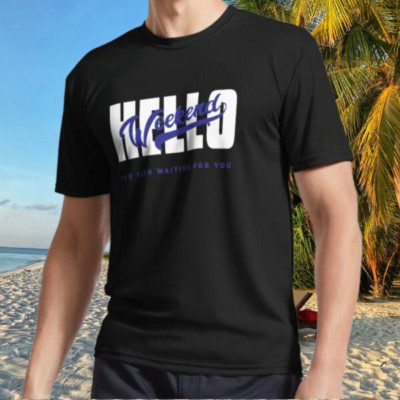HELLO WEEKEND, Active T-Shirt Funny Size S to 5XL