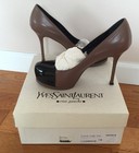 YVES SAINT LAURENT  YSL  PLATFORM PUMP Sz 39 New With Box — photo 6