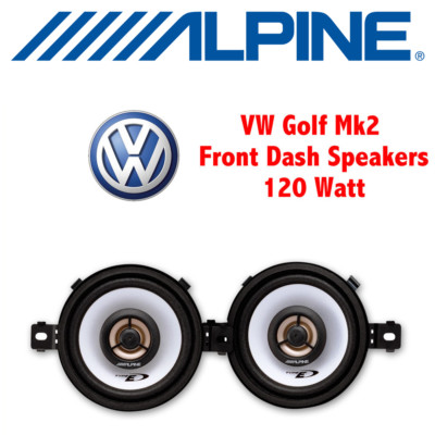 VW Golf Mk2 II 1983-1995 - 8cm 3.5\