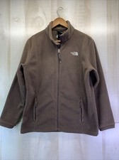 The North Face Girl  s SZ XL Brown Fleece Full Zip Jacket-4404
