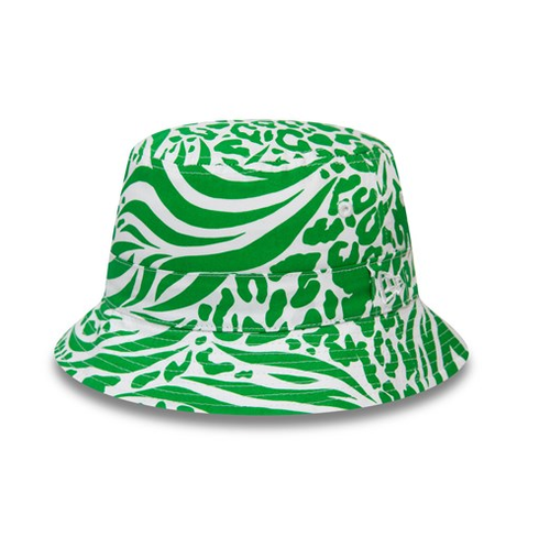 New Era All Over Green \u0026 White Animal 