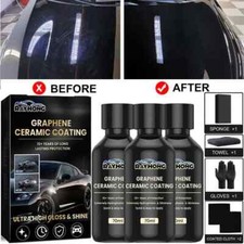 Car Graphene Ceramic Coating Kit, 70ml Car Pa...