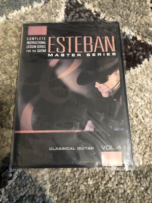 Esteban Master Series: Complete Instructional Classical Guitar Vol. 4 (DVD) New