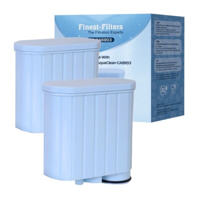 2 x Water Filters Compatible with AquaClean CA6903 For Saeco Philips Coffee