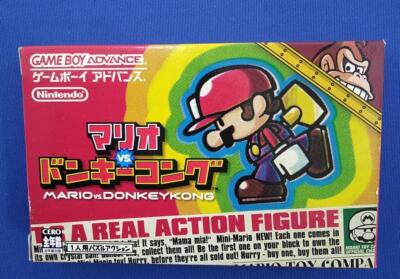 [Boxed] Mario vs. Donkey Kong Nintendo GameBoy Advance GBA Software from Japan