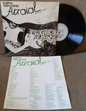 TITANE LP ARRAIAL w/insert 84 FOLK FUSION BRAZIL VG EUGENIO OSIAS DANILO 