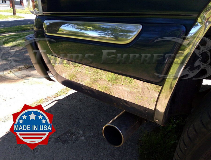 20002004 GMC Yukon XL Rocker Panel Trim Stainless Steel Door Cover 4